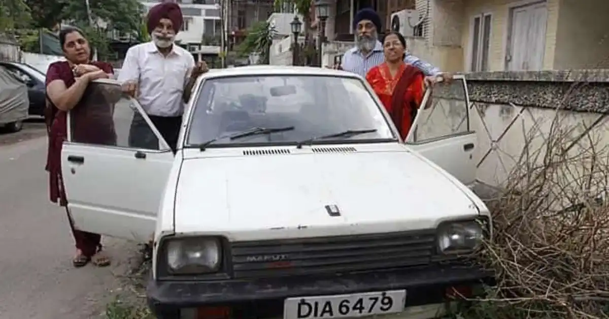 Harpal Singh - Owner of World's First Maruti Car