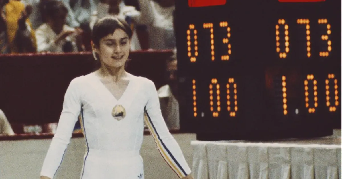 Nadia Comăneci Scores 10