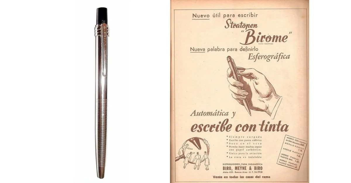 Bíró Pen and Advertisement