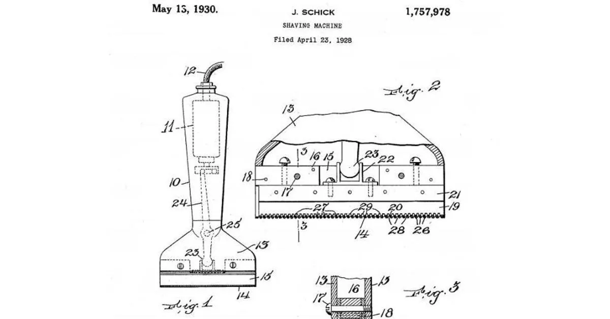 Shaving Machine patent